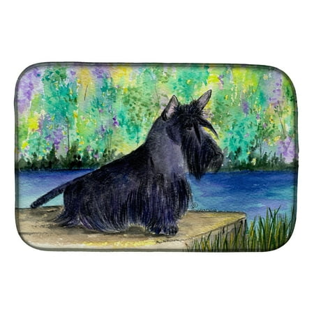 

Carolines Treasures SS8330DDM Scottish Terrier Dish Drying Mat 14 x 21 multicolor