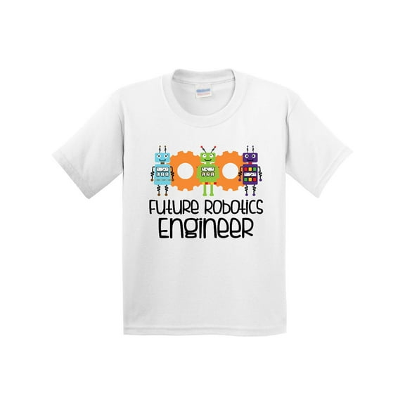 Inktastic Future Robotics Engineer Youth T-Shirt
