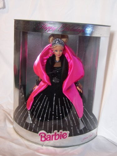 1998 happy holidays barbie value