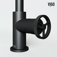 thumbnail image 4 of VIGO Cass Single Handle Single-Hole Bathroom Faucet in Matte Black, 4 of 14