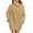 Khaki, variant on cfhntfmh Oversized Sweater for Women Casual Fall Winter Pullover Tops Turtleneck Long Sleeve Solid Color Knit Pullover
