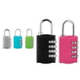 thumbnail image 4 of Fairnull 4 Digits Combination Secure Coded Lock Travel Luggage Suitcase Password Padlock, 4 of 8