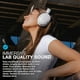 thumbnail image 2 of JLab JBuds Lux ANC Auriculares inalámbricos, Blanco nube, Cancelación activa de ruido híbrida, Sonido personalizable, Compatible con audio espacial, Auriculares Bluetooth supraaurales premium, 2 of 5