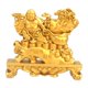 thumbnail image 2 of Buda sentado en Money Figurine Escultura de 3.2x3 pulgadas Decoración de la mesa para regalos colgantes de la casa, 2 of 9