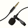 thumbnail image 3 of CNKOO Microphone Cravate avec Fonction de Réduction du Bruit Micro à Revers Adapté aux Téléphones Mobiles, Ordinateurs, Caméras Reflex, Entrevues, Vidéos ZZZ, 3 of 7