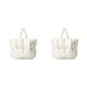 thumbnail image 3 of Bolso de asas de nylon Jumpingount 2Conjunto Blanco, 3 of 6