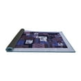 thumbnail image 2 of Ahgly Company Indoor Rectangle Abstract Blue Contemporary Area Rugs, 5' x 7', 2 of 4