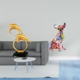 thumbnail image 2 of Figura de delfín,Colección de adornos de escritorio con figuras de delfines,Estatua decorativa moderna para el hogar,artesanías artísticas,Figura decorativa,Estatua de perro, 2 of 8