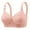 Pink, variant on Lace Bras for Women Plus Size No Underwire Wireless Seamless Full Coverage Push Up No Underwire Everyday Bralette Bra,Green,46 C