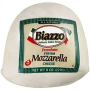Biazzo Fresh Mozzarella Ball, 8 oz