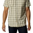 thumbnail image 3 of Columbia Mens Rapid Rivers Plaid Regular Fit Button-Down Shirt, 3 of 3