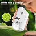 thumbnail image 4 of Microscopio Portátil De Mano Para Niños, Mini Microscopio De Alta Definición Para Estudiantes, Con óptica Clara, Construcción Robusta Para Experimentos Y Actividades, 4 of 7