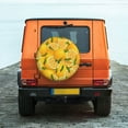 thumbnail image 6 of Gukieu Yellow Limes Print Car Tire Cover, Adjustable Waterproof and Dustproof Tire Protection Cover, Suitable for SUV, Truck, Van-17 inch, 6 of 6