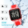 thumbnail image 4 of SKMEI Mens Digital Watch Outdoor Sports Waterproof Large Face Wrist Watches with LED Back Ligh/Alarm/Stopwatch, 4 of 7