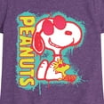 thumbnail image 3 of Peanuts - Peanuts Snoopy Woodstock  - Toddler And Youth Girls Short Sleeve Graphic T-Shirt, 3 of 6