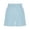F37 Blue, variant on Likimi Kids Toddler Girls Shorts Casual Stretchy Elastic Waist Solid Color Fashionable Summer Shorts Khaki Size 13-14 Years