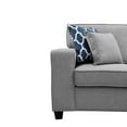 thumbnail image 4 of Sonoma Light Gray Linen 6Pc Modular L-Shape Sectional Sofa with Ottoman, 4 of 4