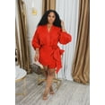 thumbnail image 4 of Serenity Wrap Dress (XL, Beige), 4 of 10