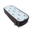 thumbnail image 6 of Lsque Cartoon Turtle Printed Big Capacity PU Leather Pencil Case Large Pencil Pouch Stationery Pen Bag Pencil Holder for Teen, 6 of 6