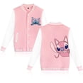 thumbnail image 1 of Chaqueta de béisbol de Lilo Stitch para hombres y mujeres, Sudadera con capucha de los años 90, Y2k, niños, niñas, chaquetas Harajuku, ropa de calle, abrigos universitarios, 1 of 4