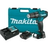 Makita PH06R1 12V Max CXT Lithium-Ion 3/8 in. Cordless Hammer Drill-Driver Kit with 2 Batteries (2 Ah)