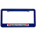 thumbnail image 1 of Barcelona Love with Hearts License Plate Frame, 1 of 1