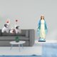 thumbnail image 2 of Elegante Conjunto De Esculturas Religiosas De Familia De Elefantes Y Virgen María Para Sala De Estar, Dormitorio, Oficina, Mesa, Decoración Animal Y Espiritual., 2 of 8