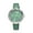 Green, variant on Strada Japanese Movement White Crystal with Blue Dial Watch in Blue Faux Leather Strap (36.32mm) Size 6.25-7.75" Birthday Christmas Gifts