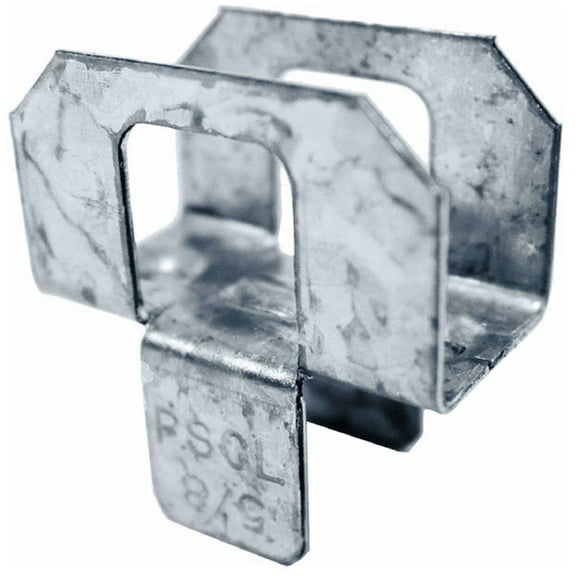Simpson Strong-Tie Panel Sheathing Clip Sheath Clip - Steel, Zinc Galvanized - 250 Pack, 5/8"