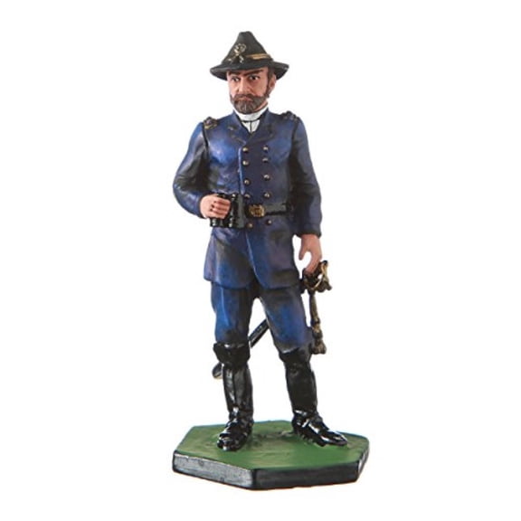 danila-souvenirs tin toy soldier usa civil war northerners general george meade hand painted metal sculpture miniature figurine 54mm #5.58