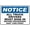 Warning Sign 3, variant on All Truck Drivers Must Sign in Sign 12 x 8 Inches - Aluminum Tin Warning Sign, Indoor Outdoor Home, Garden, Warehouse, Logistics