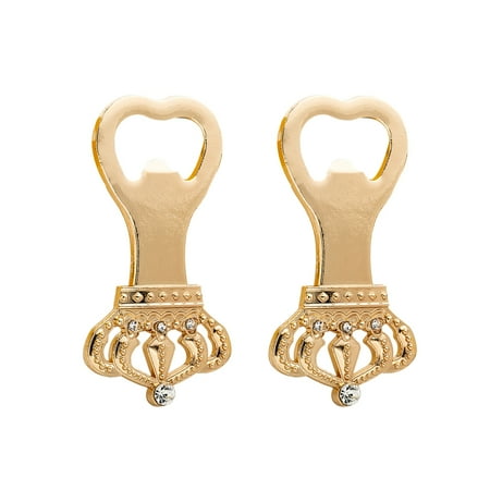 

FRCOLOR 2Pcs Creative Crown Shaped Opener Creative Hexagonal Bottle Opener Jar Number Shaped Rotary Lid Opener