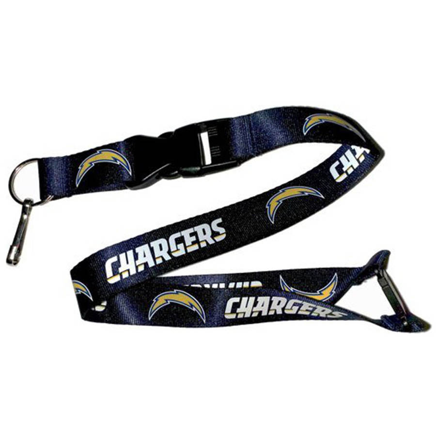 NFL San Diego Chargers Original Team Lanyard Keychain