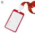 thumbnail image 2 of UDIYO ID Badge Holder with Lanyard, Aluminum Badge Holder for Office School ID Credit Cards Proximity Key Cards Driver’s Licenses and Passes-1 Pack, 2 of 4