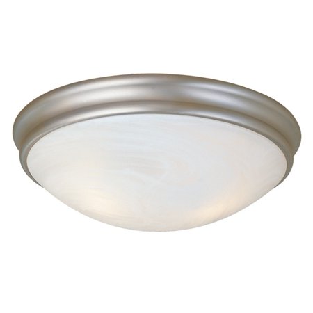 Millennium Lighting 5131 Satin Nickel 1 Light Flush Mount Ceiling