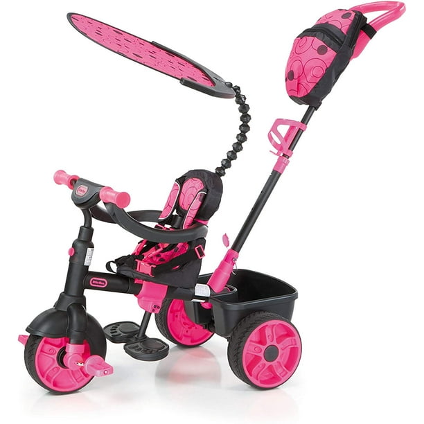 Little Tikes 4in1 Ride On, Neon Pink, Deluxe Edition
