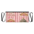thumbnail image 7 of Yayeee Waist Apron with Pockets for Cooking Waterproof Half Server Aprons, Gingerbread Houses, 7 of 7