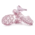 thumbnail image 6 of Gyujnb Girls Glitter Jelly Sandals Soft Sole Casual Footwear, Adjustable Strap Closed Toe Water Shoes (Toddler, Little Girls),4.5-5 Years, 6 of 7