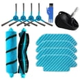 thumbnail image 1 of Compatible With Cecotec Conga 4090 5090 6090 Vacuum Cleaner Side Brush Mop Cloth As Shown, 1 of 5