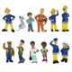 thumbnail image 1 of Figura modelo 12 unidades/lote de dibujos animados Fireman Sam Kids 7-18 años, 1 of 4