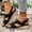 Black, variant on Sandals for Women Casual Summer Style Solid Color Fish Mouth Thick Bottom Wedge Sandal, 6.5-13.5