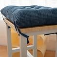 thumbnail image 7 of AuroraX Outdoor Seat Cushions with Ties,Blue Non Slip Rectangle Deep Seat Outdoor Chair Cushions Sofa Cushions, 7 of 7