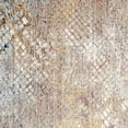thumbnail image 5 of SAFAVIEH Monray Niamh Faded Geometric Polyester Area Rug, Grey/Gold, 7' x 7' Round, 5 of 5