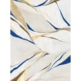 thumbnail image 2 of Hazel J 15x18 White Modern Wood Framed Museum Art Print Titled - Metalics I, 2 of 4