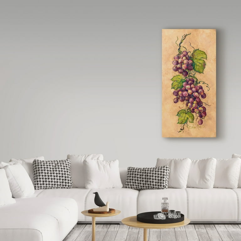 Trademark Fine Art 'Vintage Grapevine' Canvas Art by Barbara Mock
