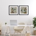 thumbnail image 2 of Stupell Industries Spring Bluebirds Menagerie 2 Piece Black Framed Print Under Glass Set design by Elaine Vollherbst, 16 x 16, 2 of 10