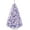 Lavender, variant on Best Choice Products Artificial Flocked Christmas Tree, 6ft Pre-Lit Holiday Decor w/250 Twinkle Lights - Pink