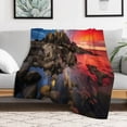 thumbnail image 5 of Ocean Lighthouse for Women Men Kids Flannel Throw Blankets Soft Fuzzy Lightweight for Home Decor Couch Bed Sofa, 5 of 8