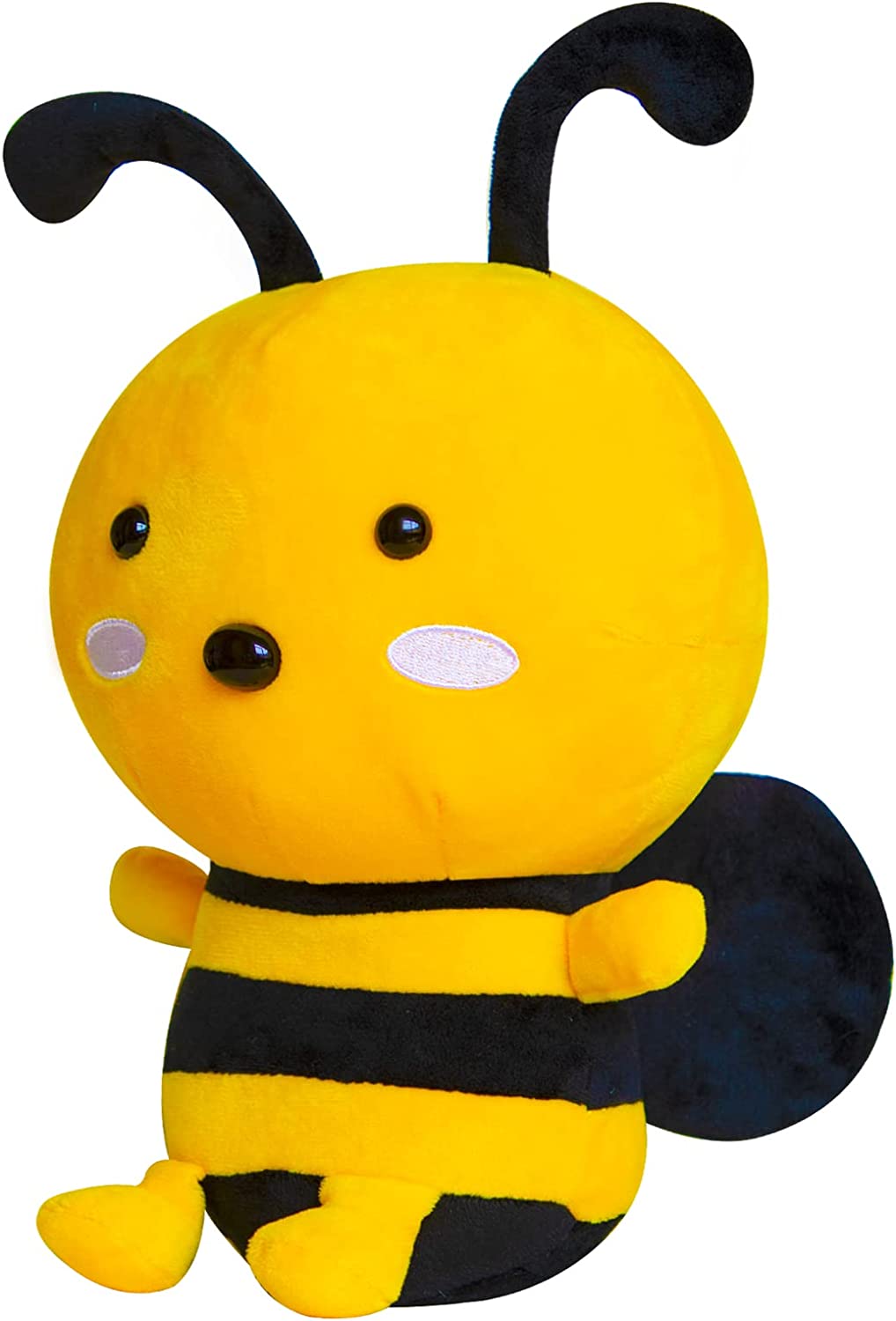 Bee Plush Toy, Bee Stuffed Animal,Soft Honeybee Plush Doll Gift for