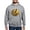 Graphite Gray, variant on - Bats In The Evening Hooded Sweatshirt - Pullover Hoodie, Hooded Sweatshirt